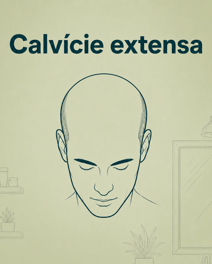 Calvície Extensa